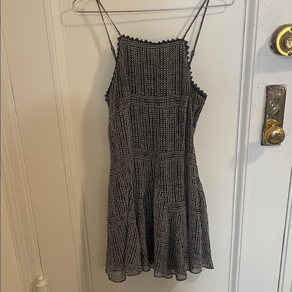 BCBGeneration Black and White Mini Dress